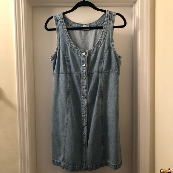 Vintage Denim Button Up Dress - Picture 11 of 11